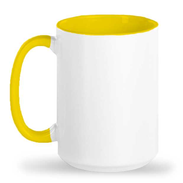 15oz yellow mug
